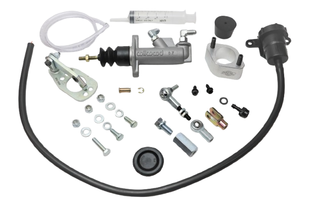 MDL LF Series 64.5-66 Mustang Hydraulic Clutch Master Kit, .700" bore, Plastic Reservoir